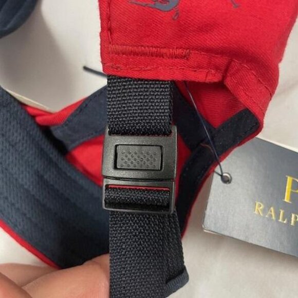 Polo Ralph Lauren 1993 Athl. Dept. red ball cap hat - Picture 4 of 5